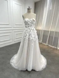 Fashion Vestido De Noiva Bridal Tulle Women Wedding Dress Prices Maxi Dress Ladies For Wedding Designers