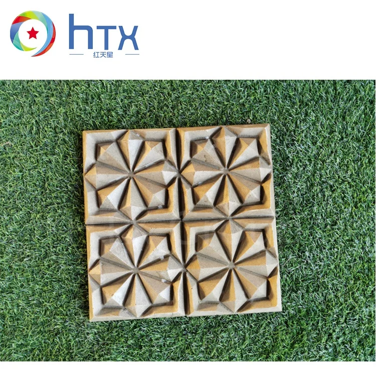 Triangle concrete panel mold concrete wall brick mold wall tile moulds