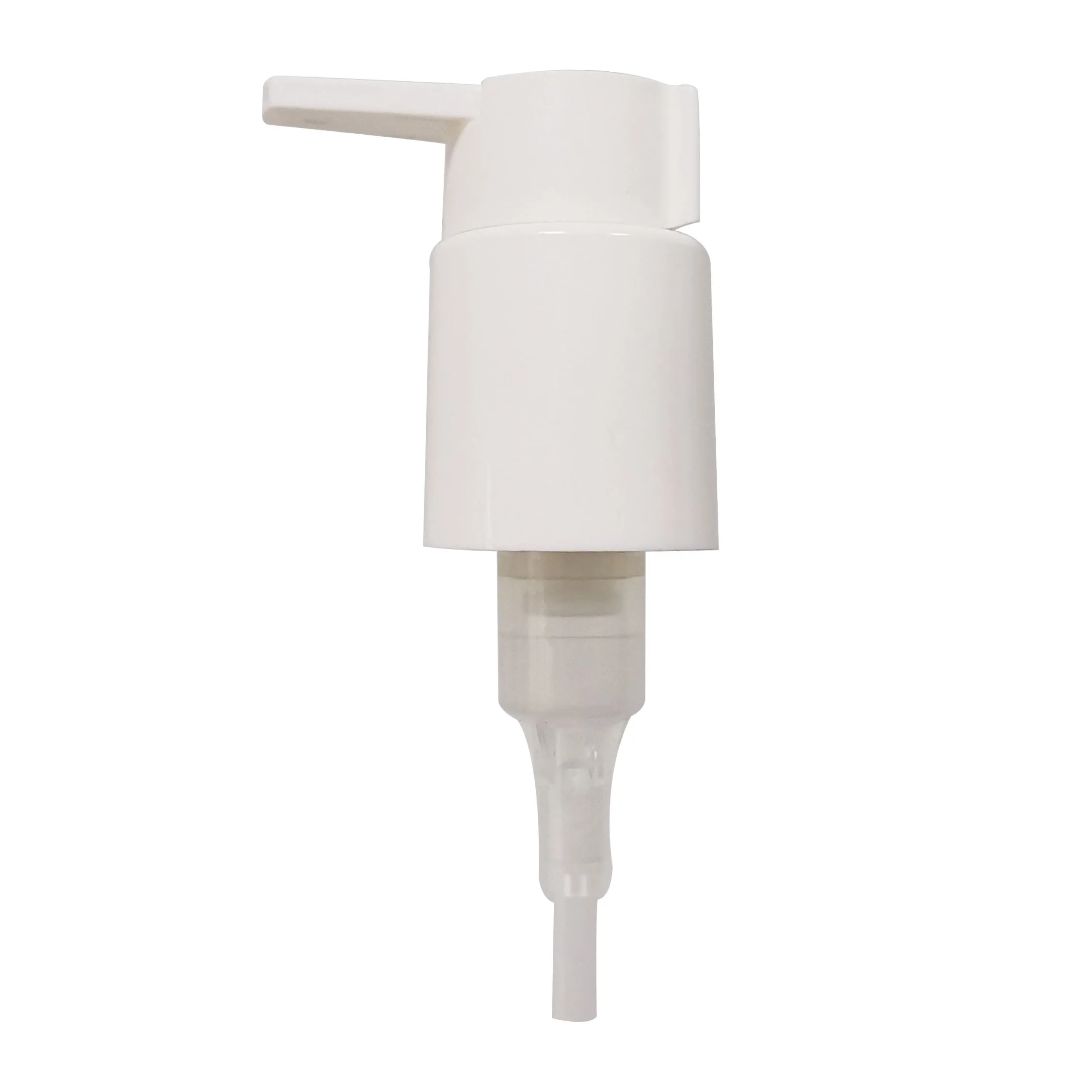 Factory manufacturer Cream lotion pump 24 410 white color  treatment pump for cosmetic packaging