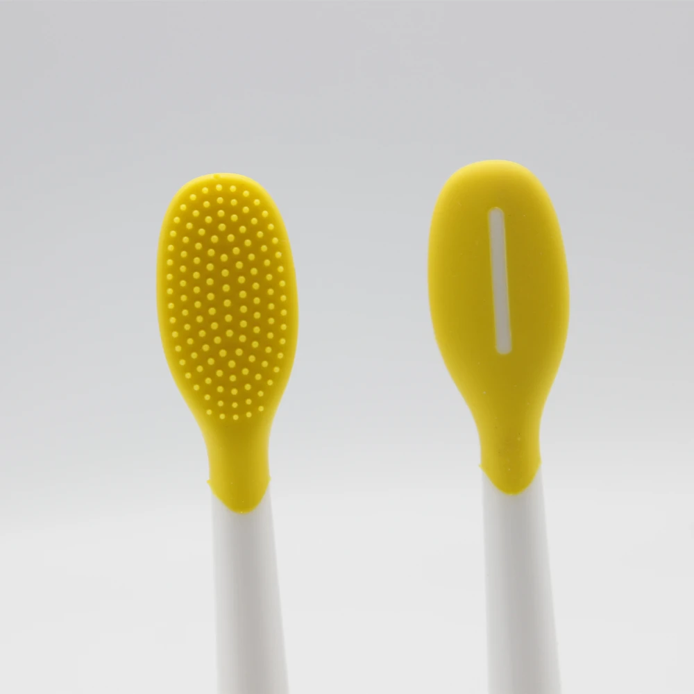 
Wholesale Yellow Tongue Care Replacement Tongue Brush Heads For Electric Toothbrush 