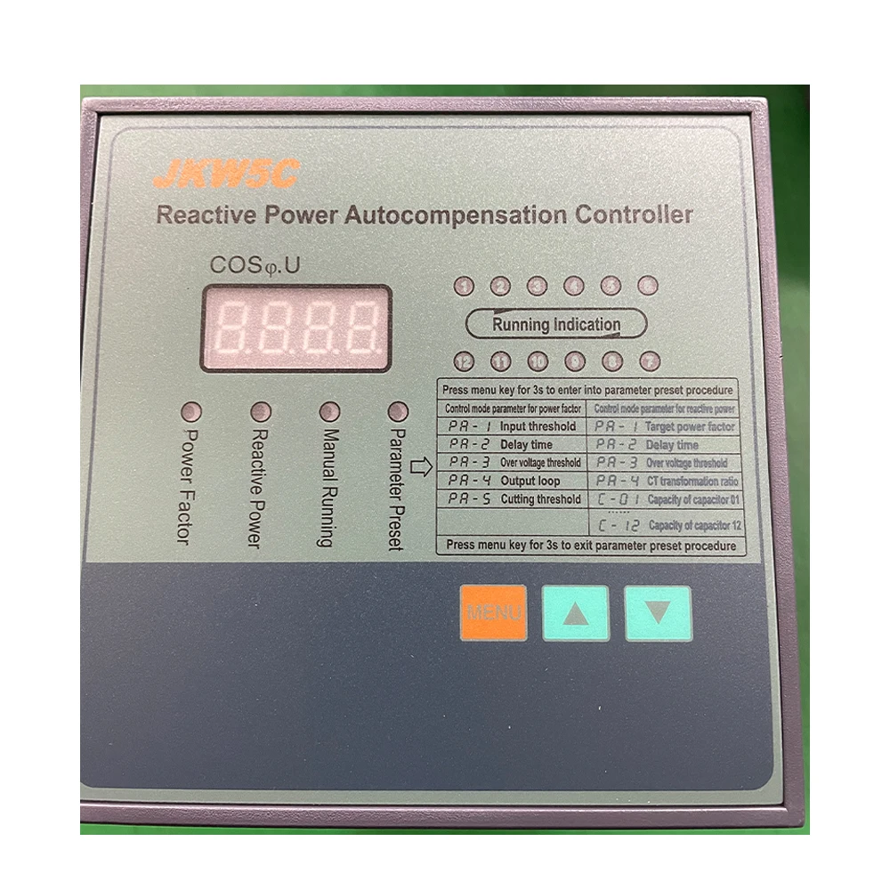 JKW5C-6/8/12 Automatic Power Factor Controller  Power Factor Controller
