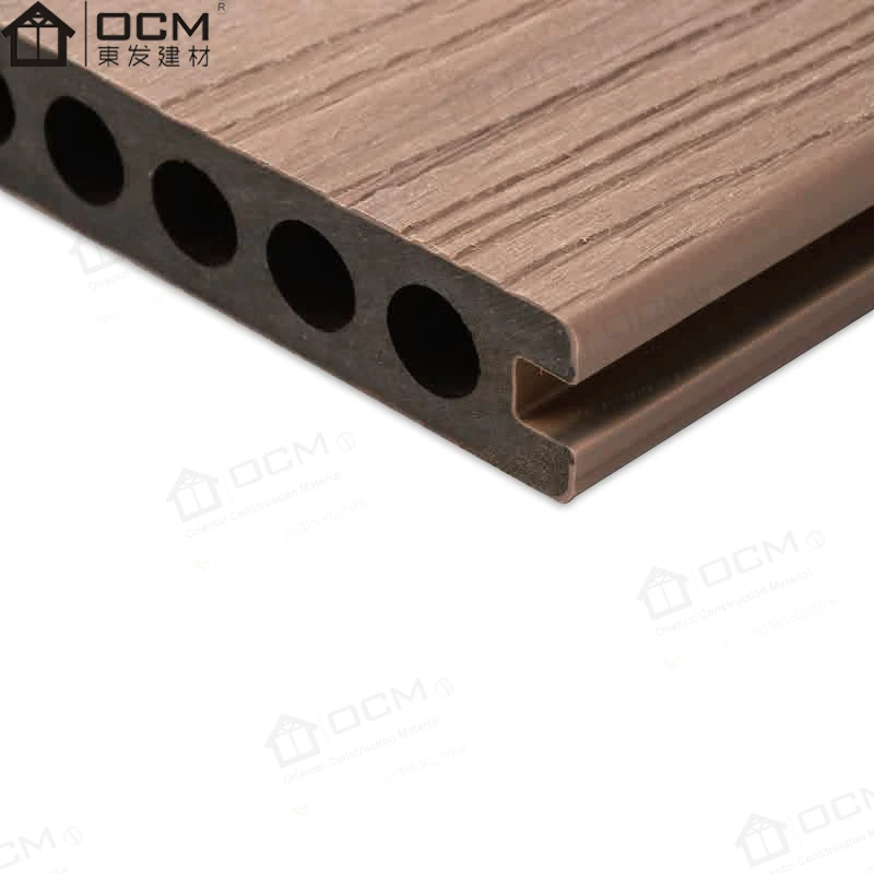 Manufacturer Custom Wholesale Outdoor Co Extruded 3D WPC Decking with Waterproof and Wear-Resistant