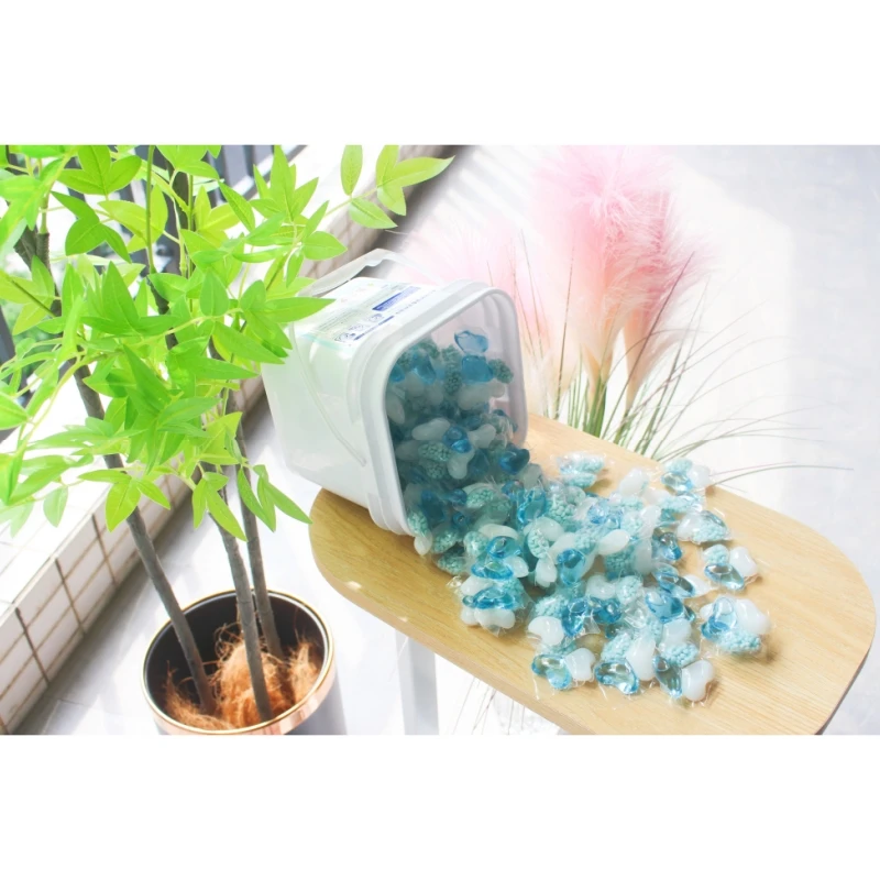 Eco-Friendly Disposable Gel Detergent Pods Convenient Apparel Washing Powder Eco-Friendly Cleaning Products