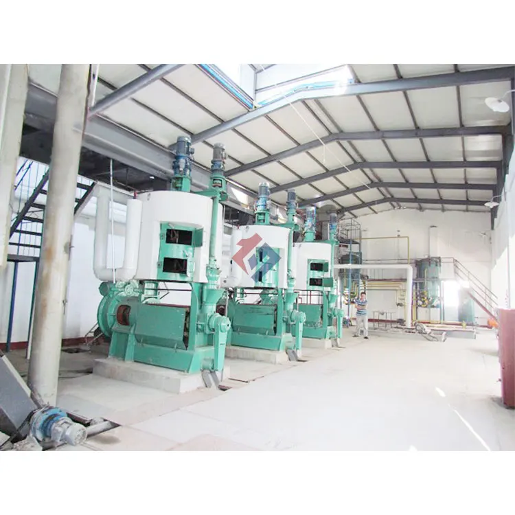 Refined sunflower rapeseed oil pressing and refining machine