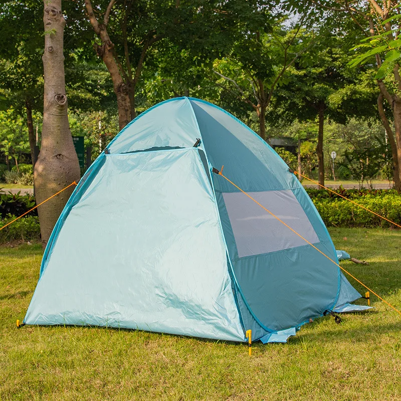 pop up Outdoor Waterproof 1-2 Person Hiking Portable Beach Folding Automatic Popup Instant Camping Tent