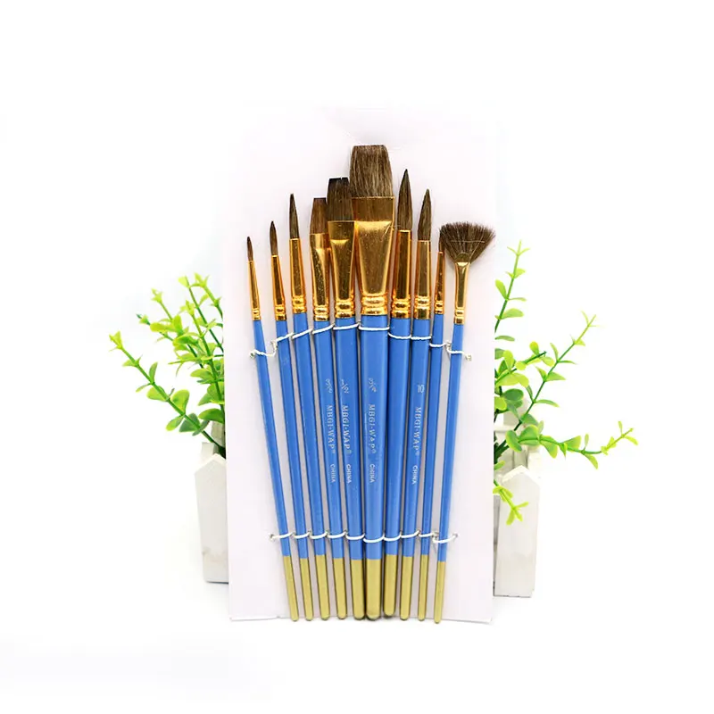 Bview Art Professional Artist Supplier Newest Artist Drawing Brush Set