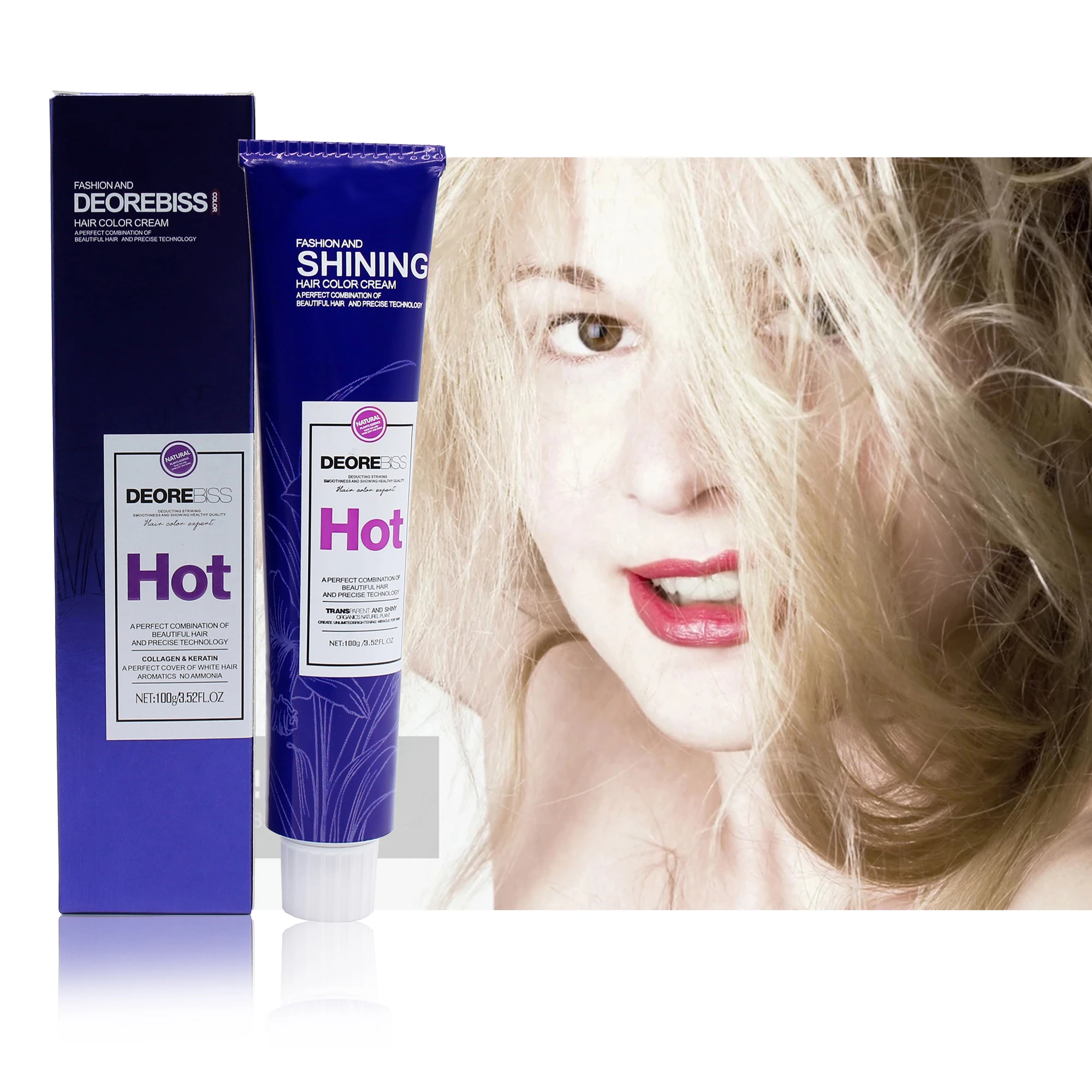 Deorebiss Aromatic Without Irritation Hair Color Cream Welcome ODM ODM Color Hair Color Hair Dye
