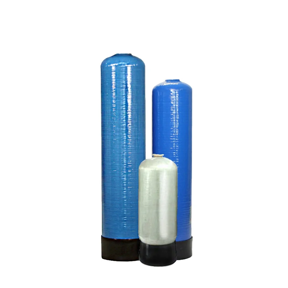 Factory price 1665 150Psi top opening blue color fiber glass tank Frp tank