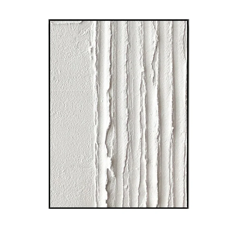 Home interior  hand-painted retro abstract canvas oil painting living room bedroom texture decorative painting