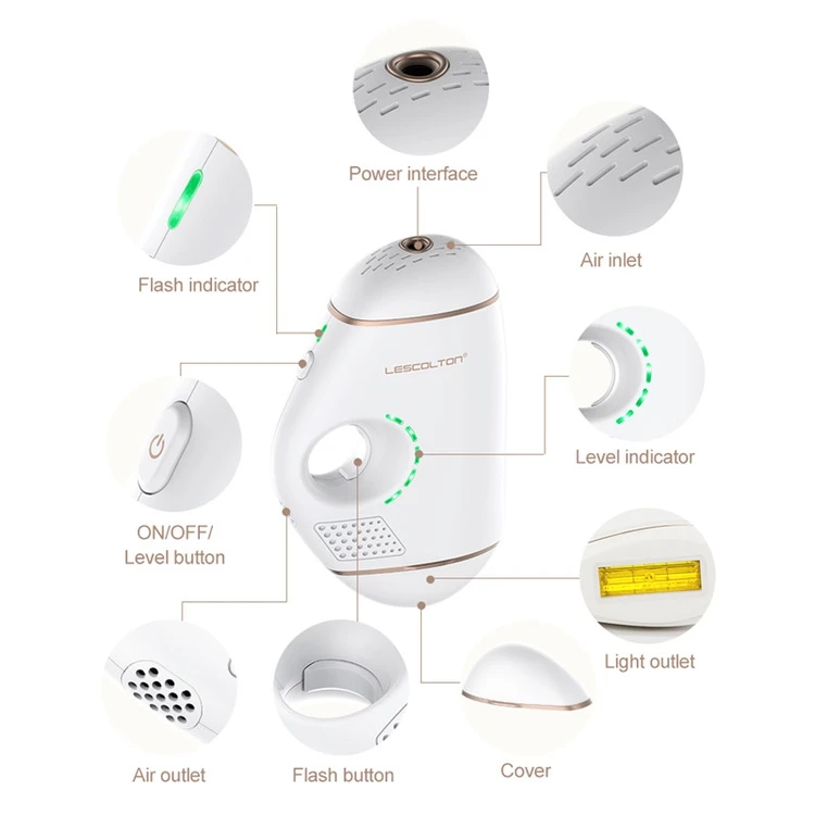 IPL hair removal Epilator Permanent