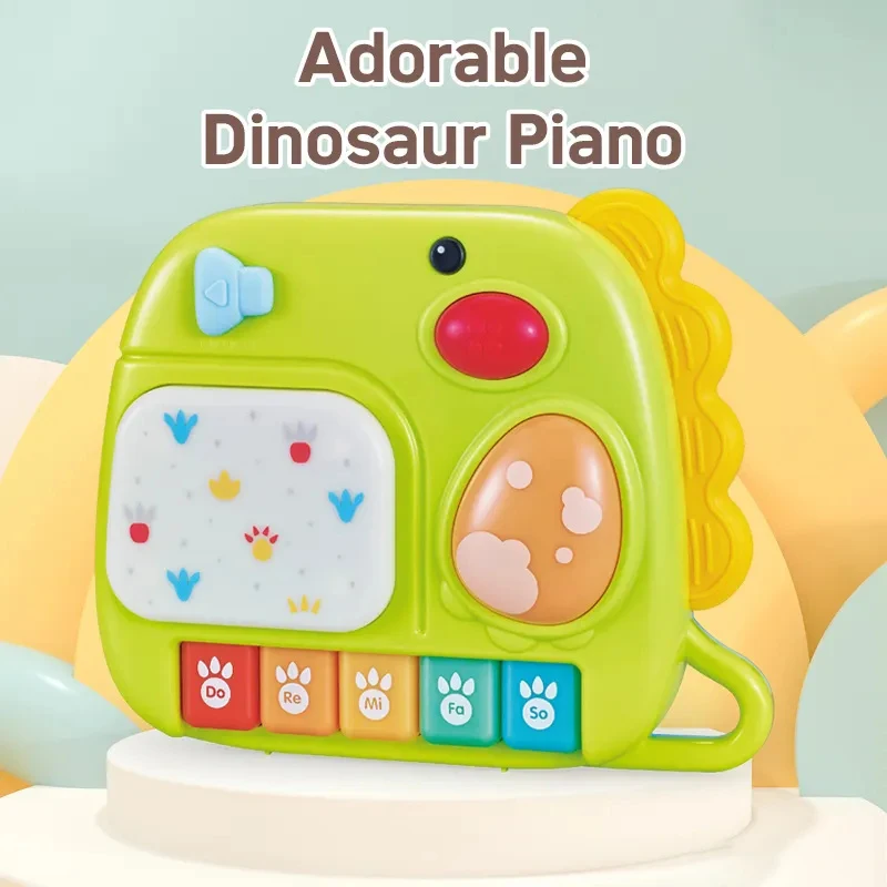 Baby Sensory Toy Electric High Quality Toy Mini Dinosaur Keyboard Musical Piano Instrument Education Toys For Baby
