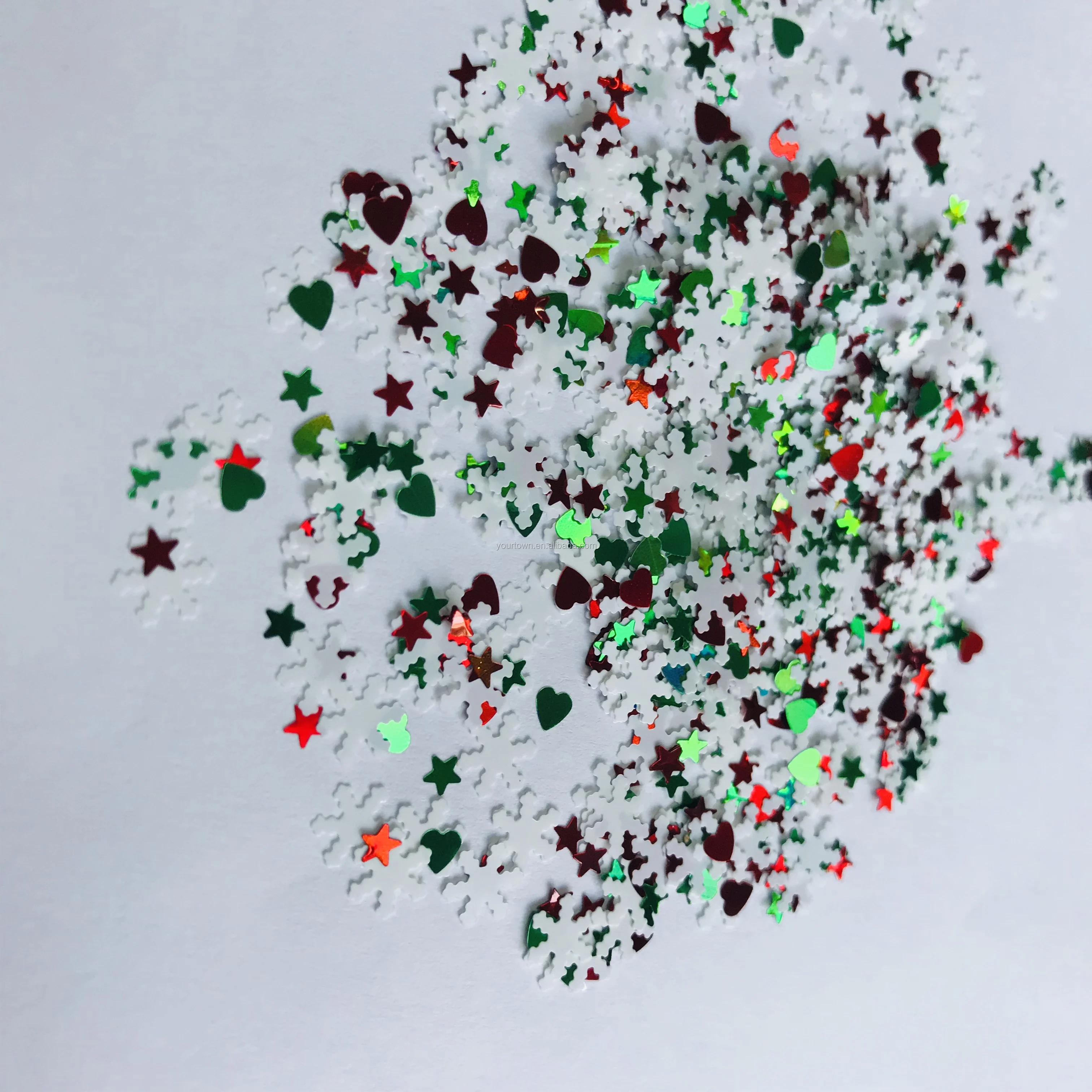 
Wholesale bulk glitter nail powder bulk glitter chunky glitter for nail art decoration 