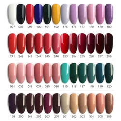 Wholesale 1kg Nail Art UV Gel Polish Private Label Soak Off UV Gel Nail Polish Halal Wholesale Nail Gel Polish