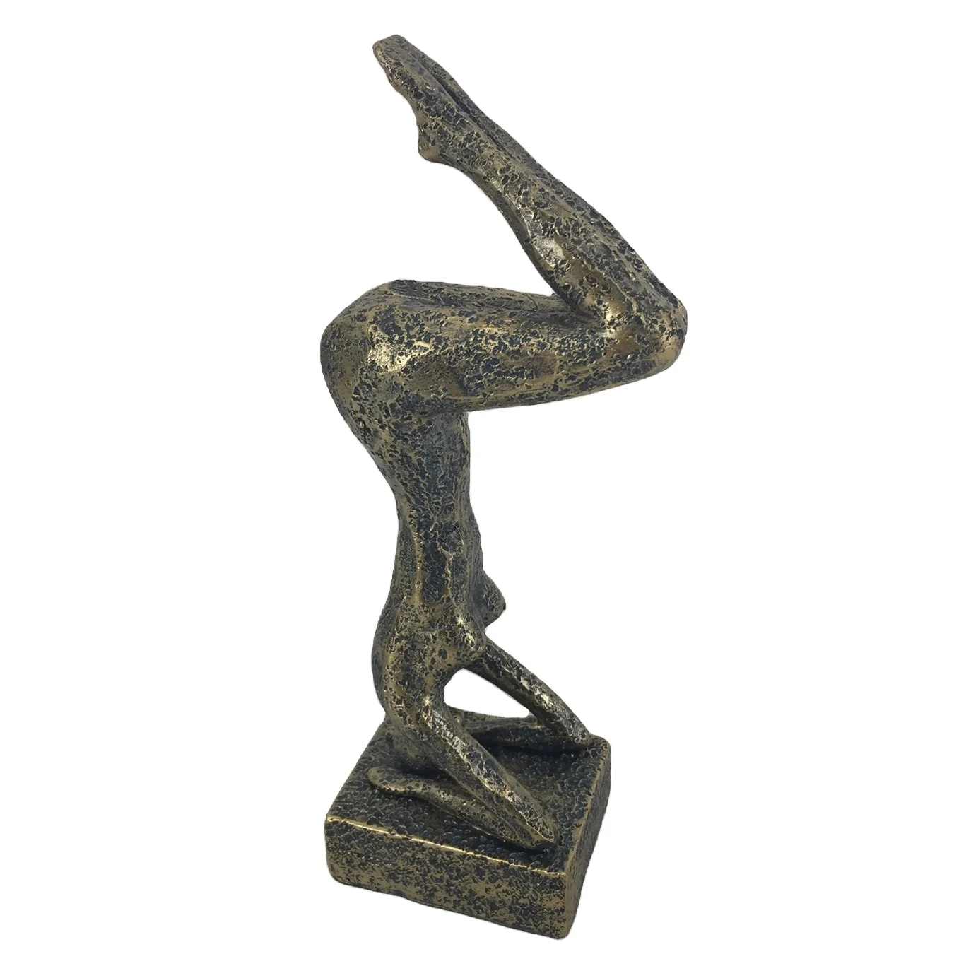 Wholesale Custom Sport Figurine  Resin Crafts Sculpture  Statue Decor Home Arts Decoration