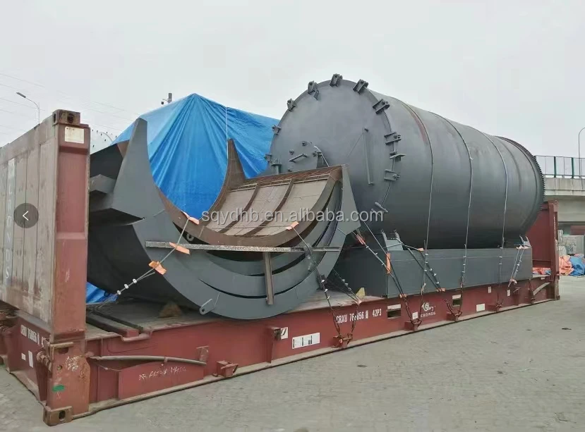 Top technology waste tyre recycling machine to oil