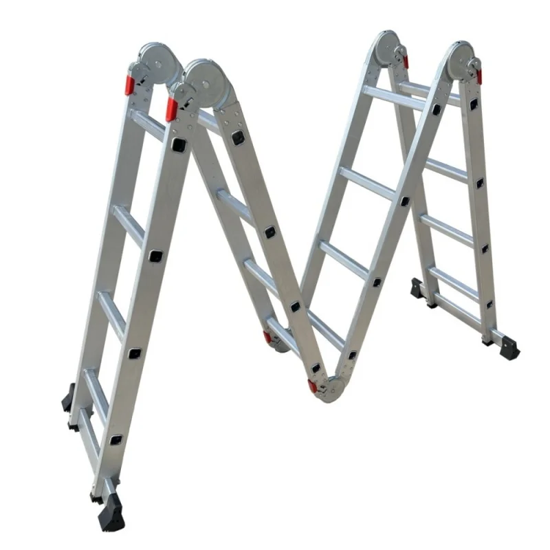 EN131 Multi Functional ladder aluminium folding ladder Expediency Use Lightweight 150kgs capacity