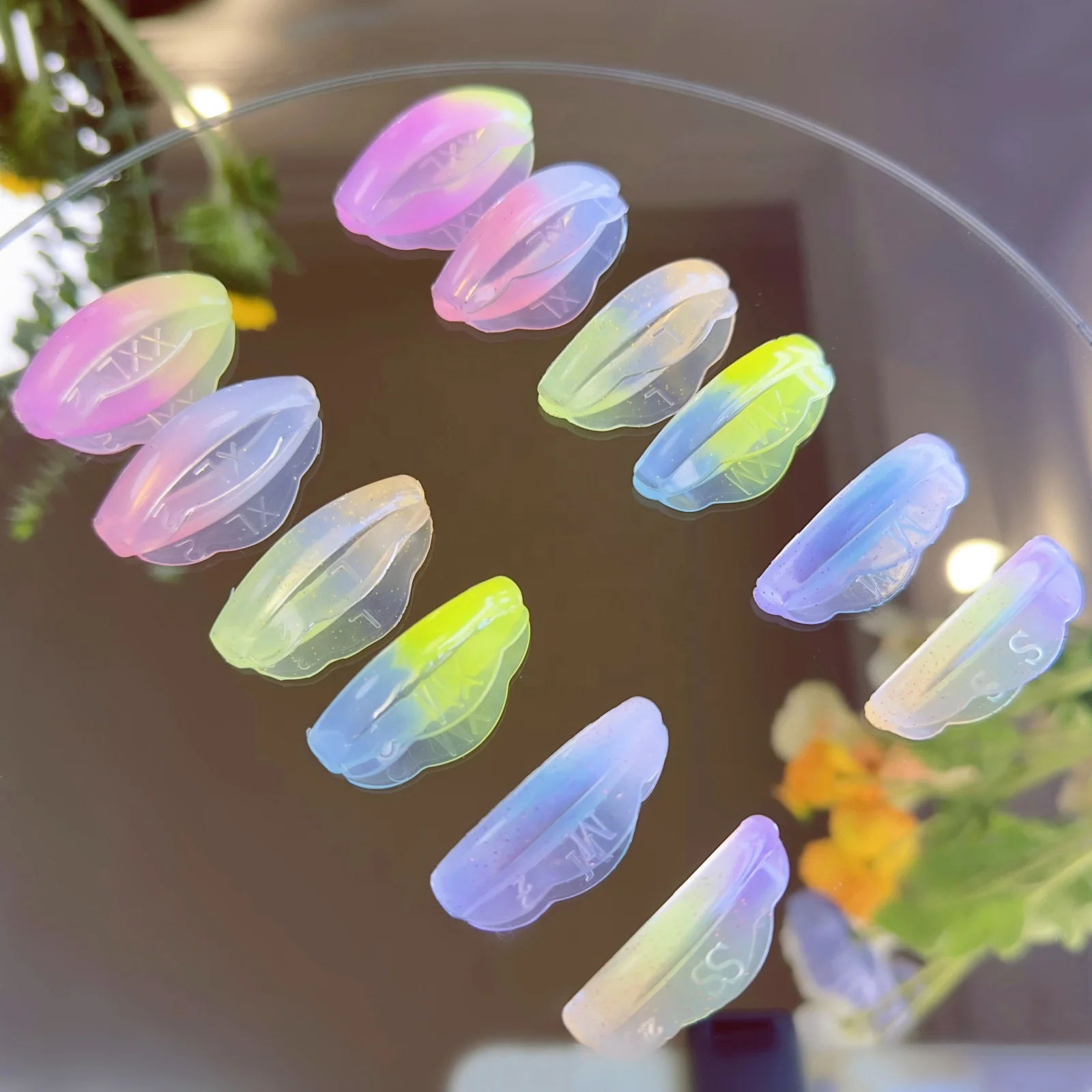 Silicone Eyelash Shield For Lash Lift Tint My Lami Lamination Roller Big Curl Self-Sticky Lash Lifting Pads High Hump Perm Rods