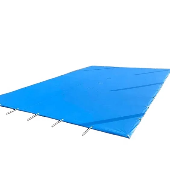 Multi-functional PVC Tarpaulin for Fish Tank Swimming Pool Cover Storage Material Other Fabric Coated Woven 25-30 Days 200-1000G