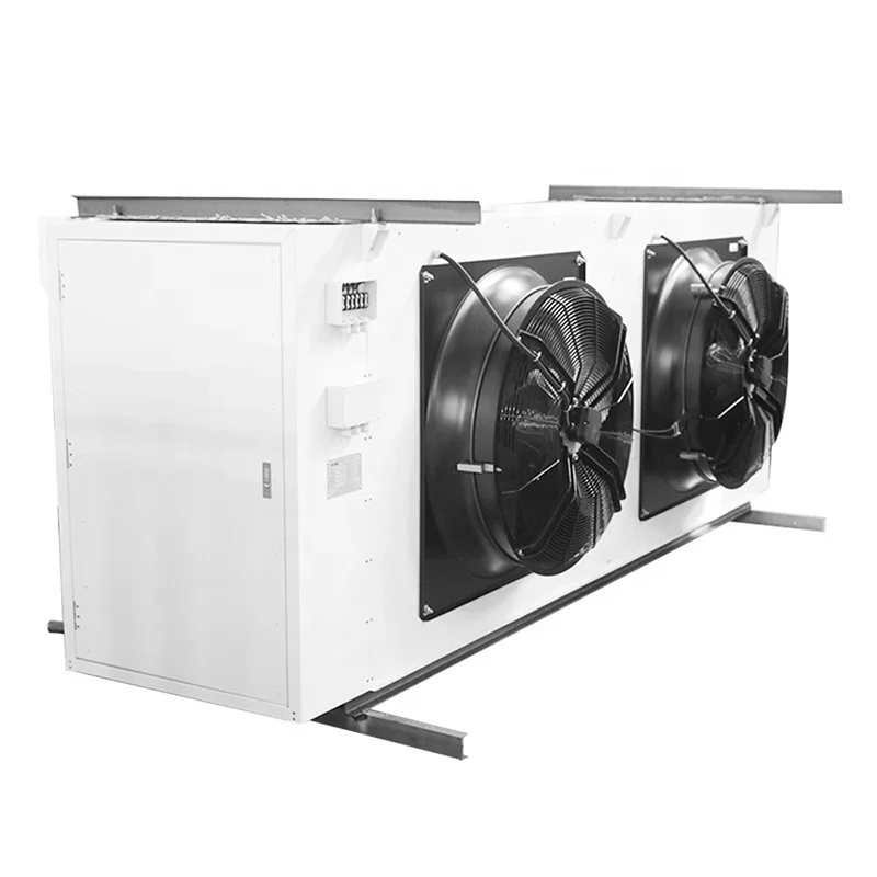 DJ series 2 fans cooling coil 4 fpi ceiling mounted evaporator for cold storage