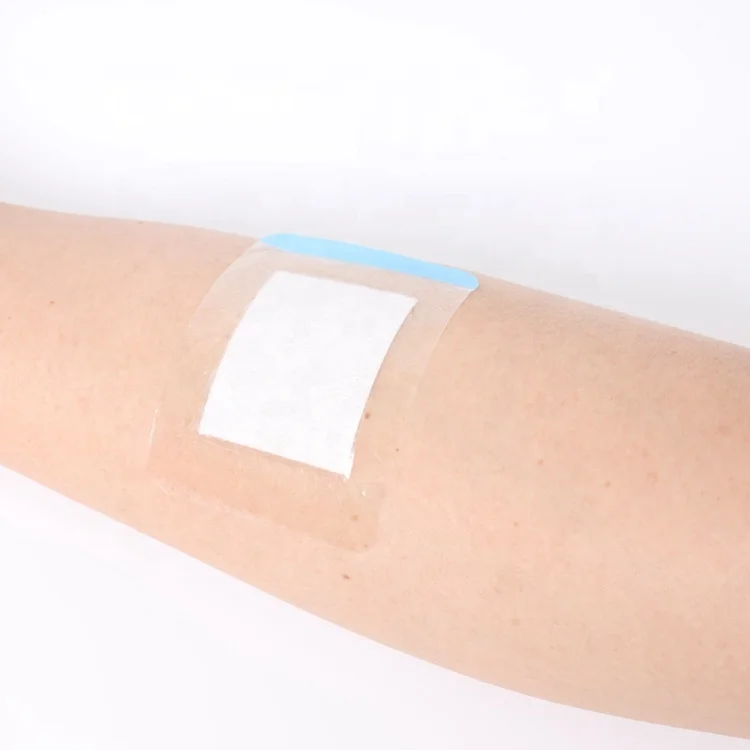 Hot sale medical transparent disposable wound umbilical film dressing for baby navel