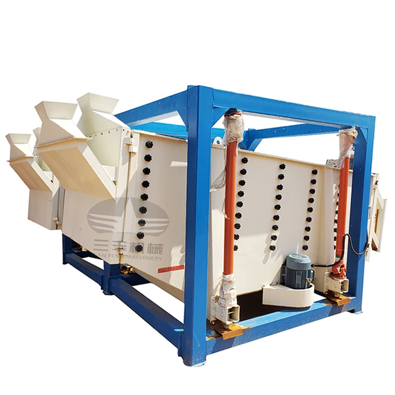 Abrasive Powder Processing Square Vibrating Sieve Swing Tumbler Sieve Machine