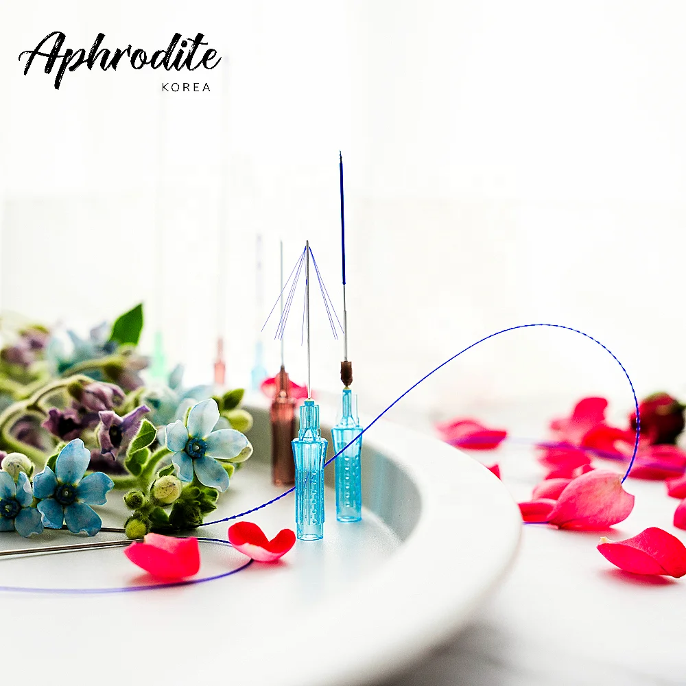 Korea Medical absorbable PDO Aphrodite Cavern Screw and Multi-Fill for Face Lifting Facial Rejuvenation Wrinkle Removal CE ISO