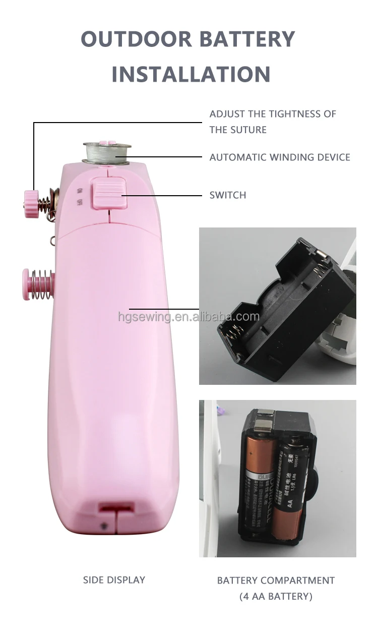 VOF ZDML-6  New Innovation GEN SIX automatic wig hand held hair weaving sewing machine