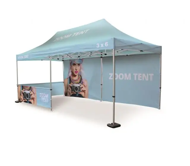 China Manufacturer Trade Show Advertising Promotion Exhibition Folding Outdoor Custom Printing 10x20ft event Canopy Tent