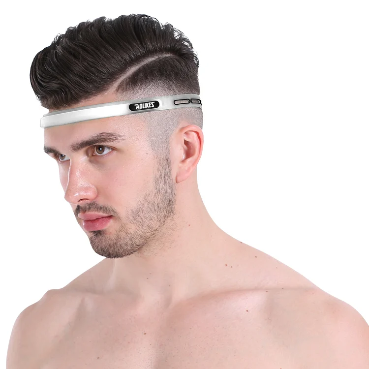 Amazon hot sale high quality adjustable elastic sweat resistant headbands