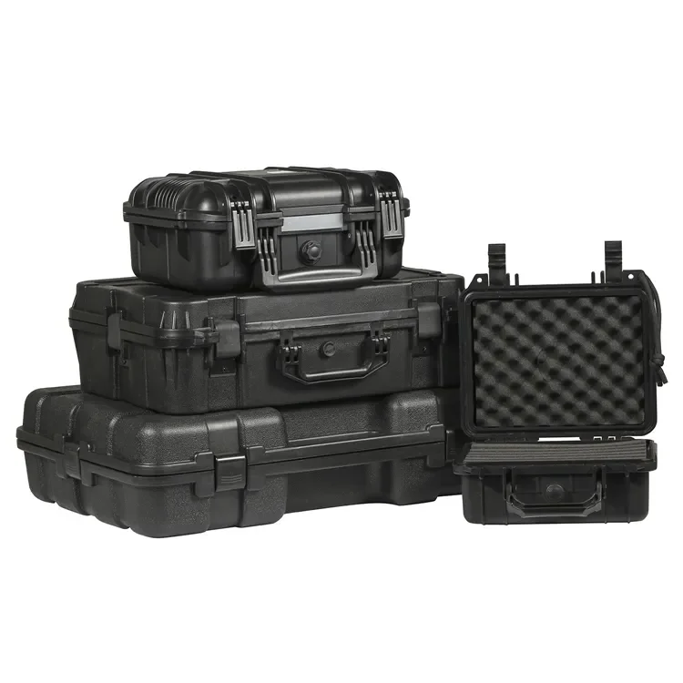case IP67 to protect and storage objects shockproof waterproof laptop tool box plastic box pp large outdoor