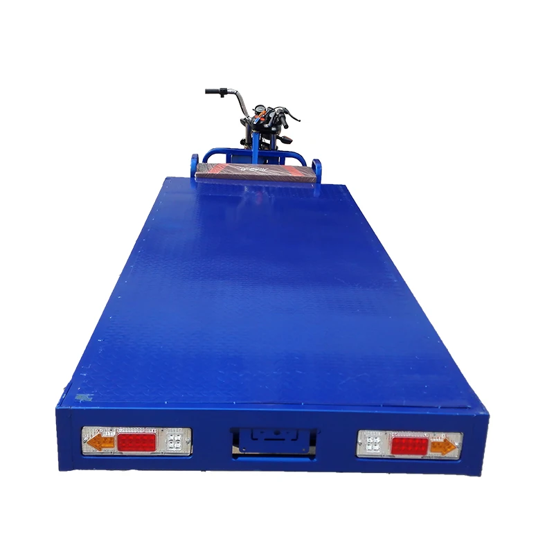 High quality and convenient flatbed cargo electric tricycle site farm freight motor tricycle