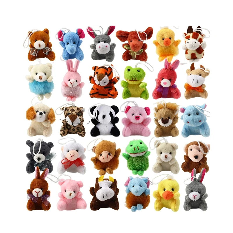 Hot selling doll plush animal toys for crane machines 6cm 7cm 10cm 25cm plush animal toy Japanese toy for crane machine
