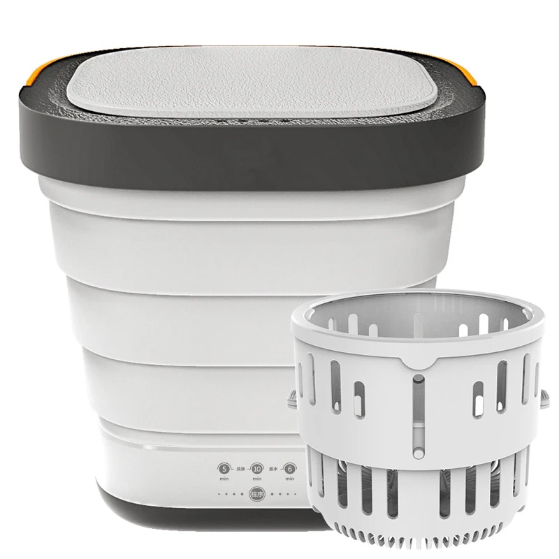 Новая модель, недорогие складные мини портативные стиральные машины с сушилкой для путешествий