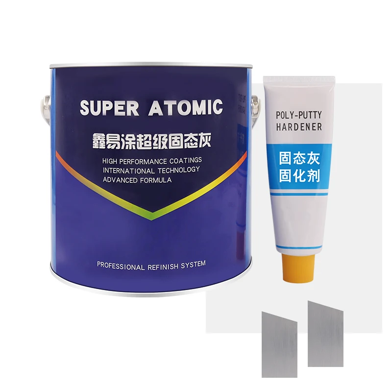 Advertising words and large logos fill and repair solid polyester putty, easy to use and economical