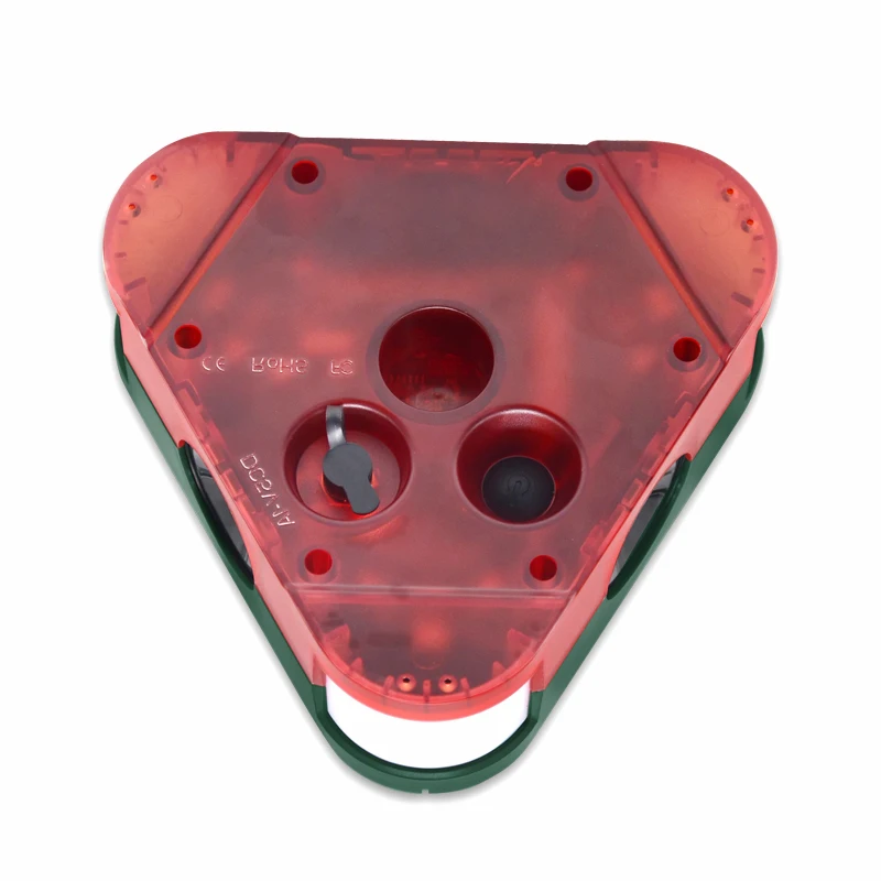 Solar Animals Pest Rat Flashing Alarm Security Siren Squirrel Raccoon Snake Mole Warning Motion Detection Repeller for Farm