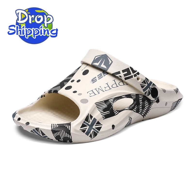 Unisex Summer Slippers Men Clogs Platform Women Beach Sandals Outdoor Casual Non-slip