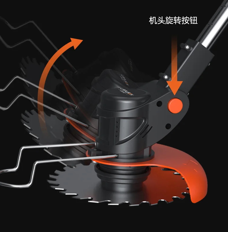 21V Battery Brushtrimmer Cordless Garden Cutter Grass Trimmer M-LGT017 DIY Electric Weed Wacker Cordless Weed Eater Battery