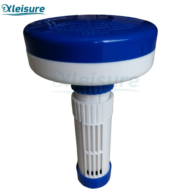 Best-seller Swimming Pool Telescopic Floating Chlorine Pool Chemical Dispenser For Outdoor Spas In Blue