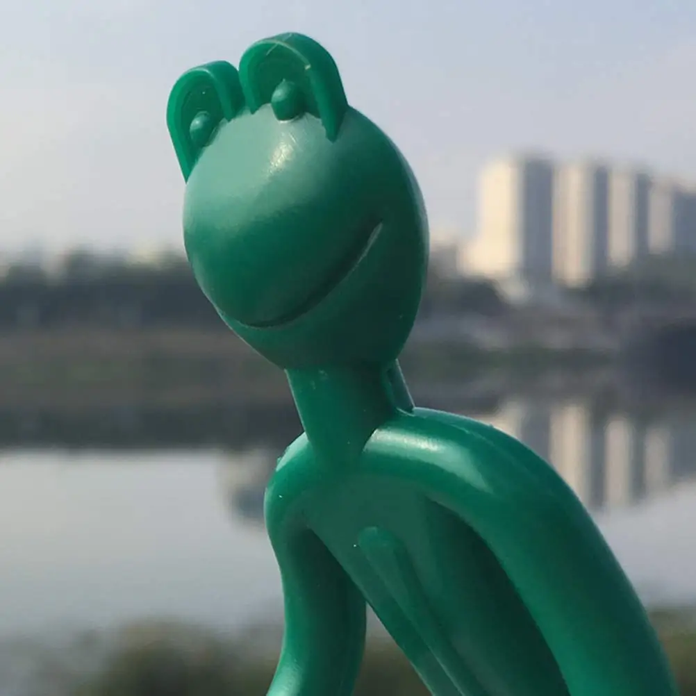  2 шт. сад мультфильм галстуком-бабочкой комплект лягушка для обвязывательной садовое растение животных галстук-бабочка