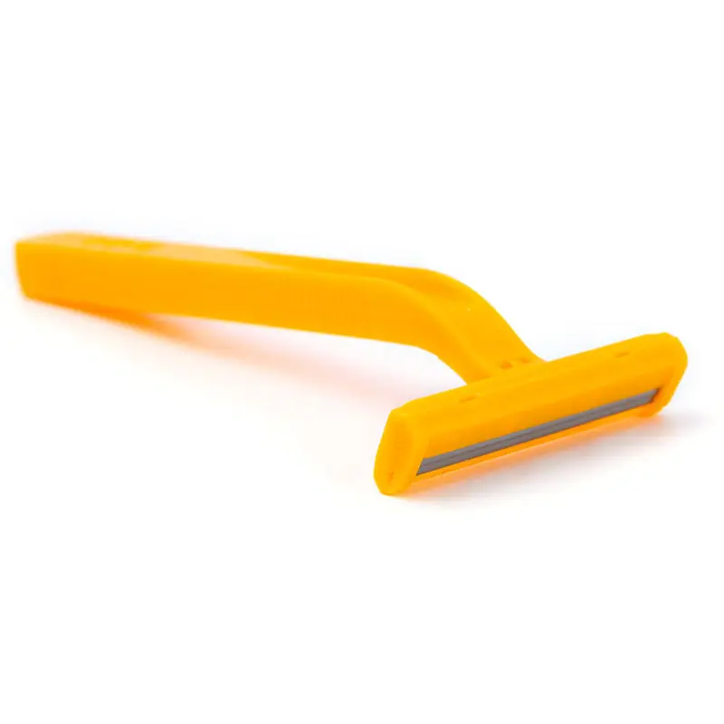 Sale In Bulk Hotel Disposable Twin Blade Razor Safety Medical Metal Razor Handle Reusable Double Edge Shaver Razor For Men