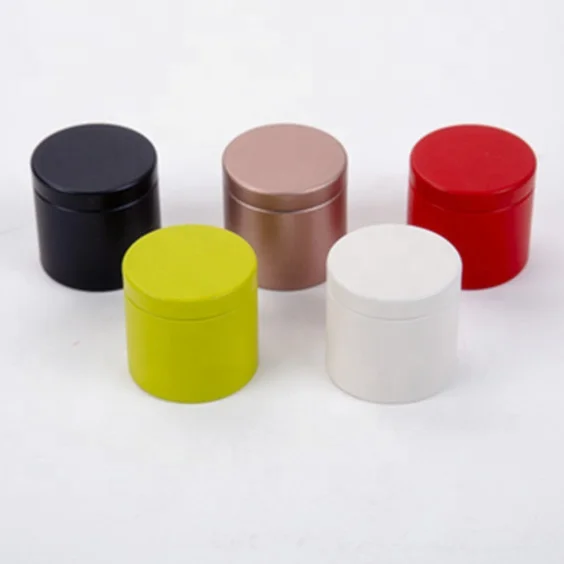 Copper Tea Can Mini Tin For Promotional Items Print Logo Label
