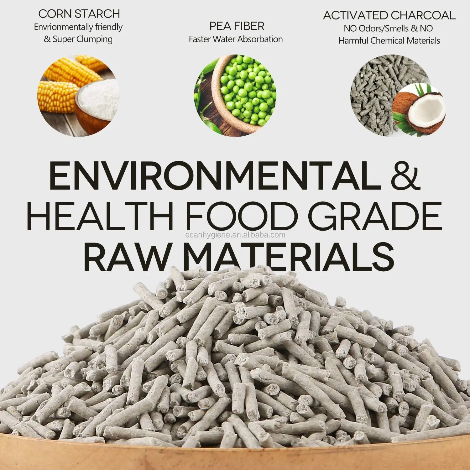 China wholesale Hot sale Clean Products cat litter tofu sale