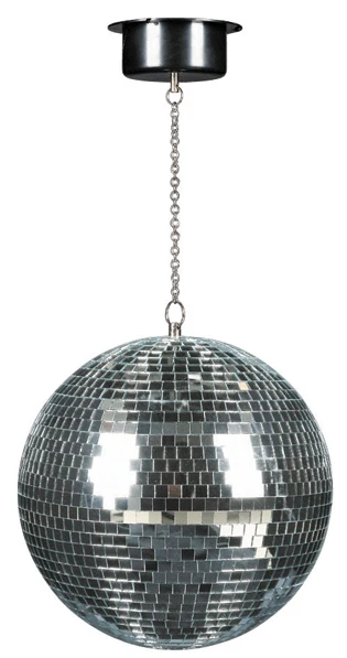 Steel Iron metal casing alternating current AC VERSION Christmas party lights glass disco mirror ball hanging rotating AC MOTOR