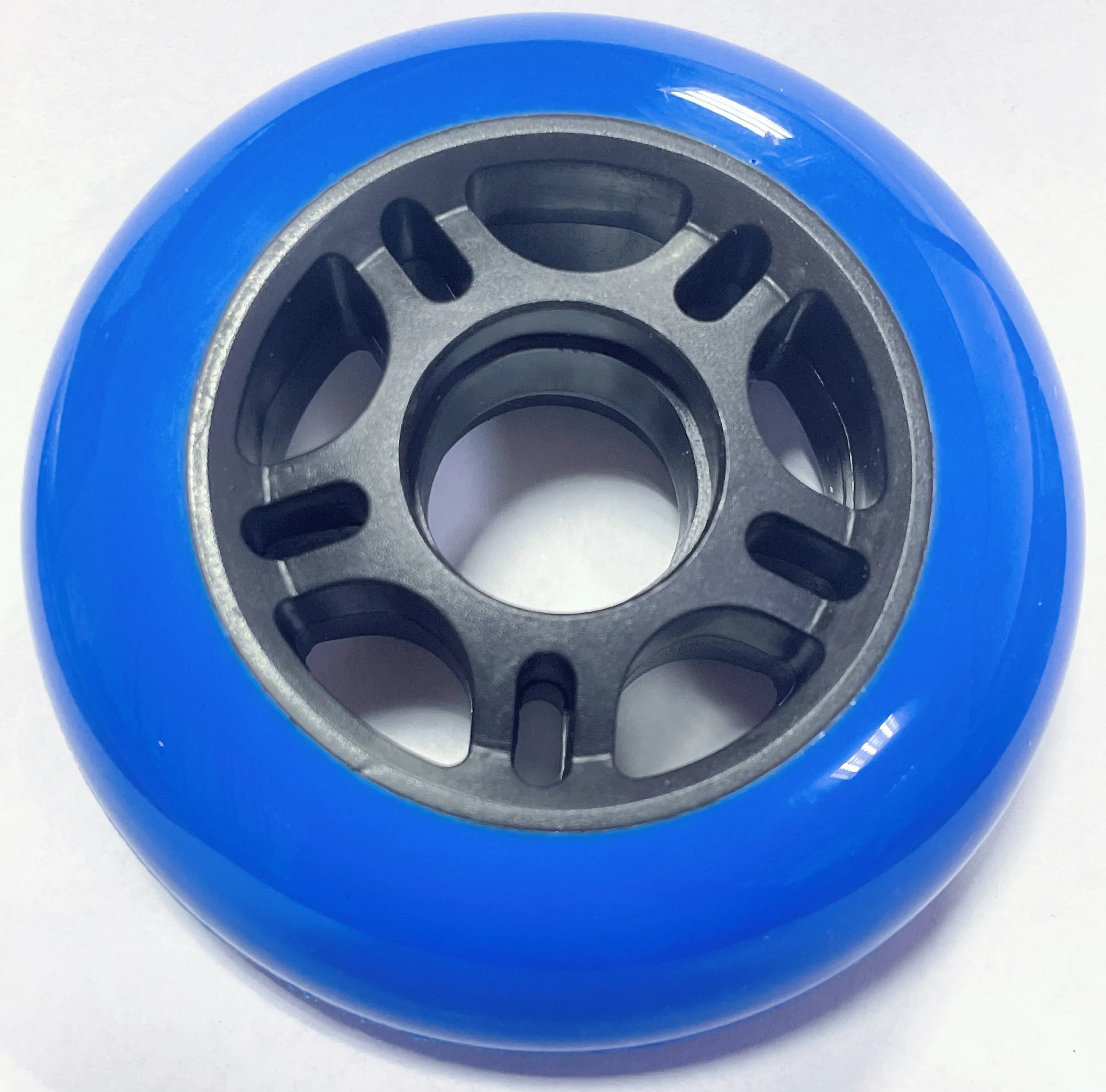 factory wholesale PU skate wheels inline skate wheels hockey skate wheels 80A-85A 80mm x 24mm for teenagers/adults skate shoes