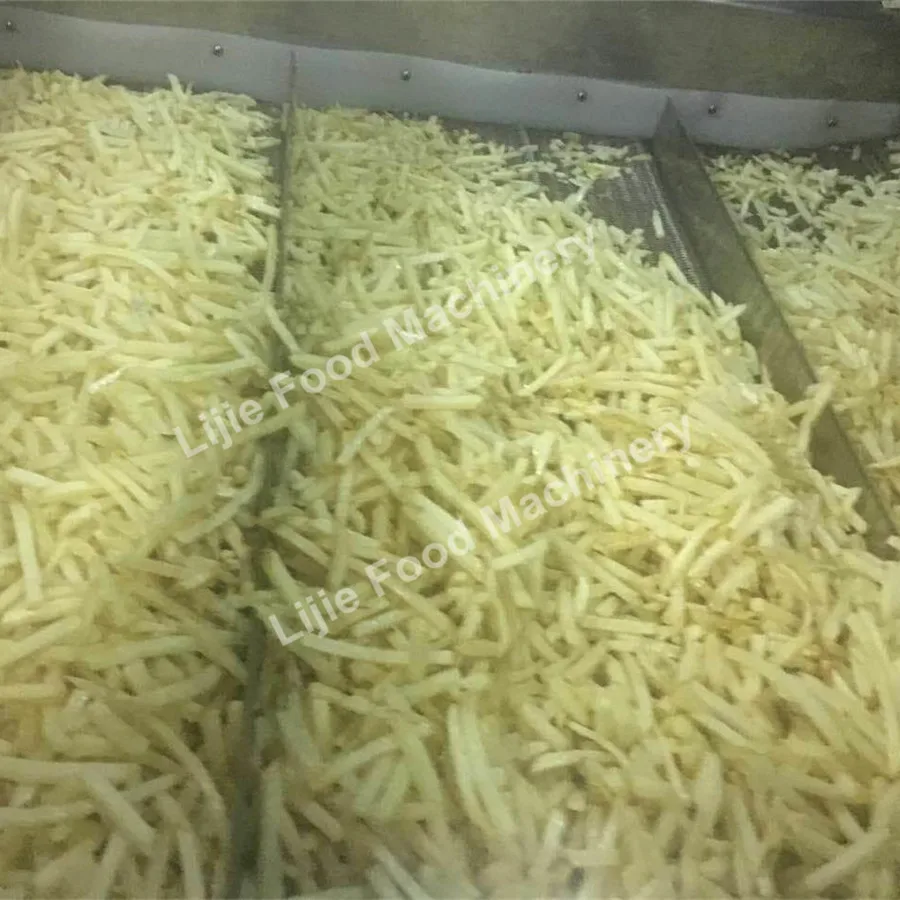Full Automatic  French fries making machine Potato production line