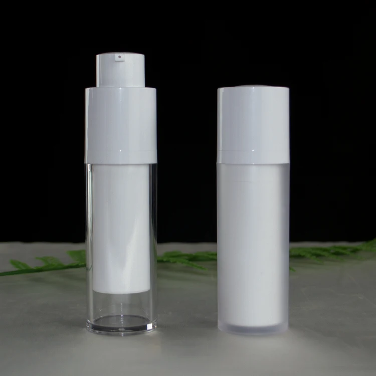 Tulip Tree wholesale custom plastic airless pump bottle gold resistant luxury airless pump bottle with pump