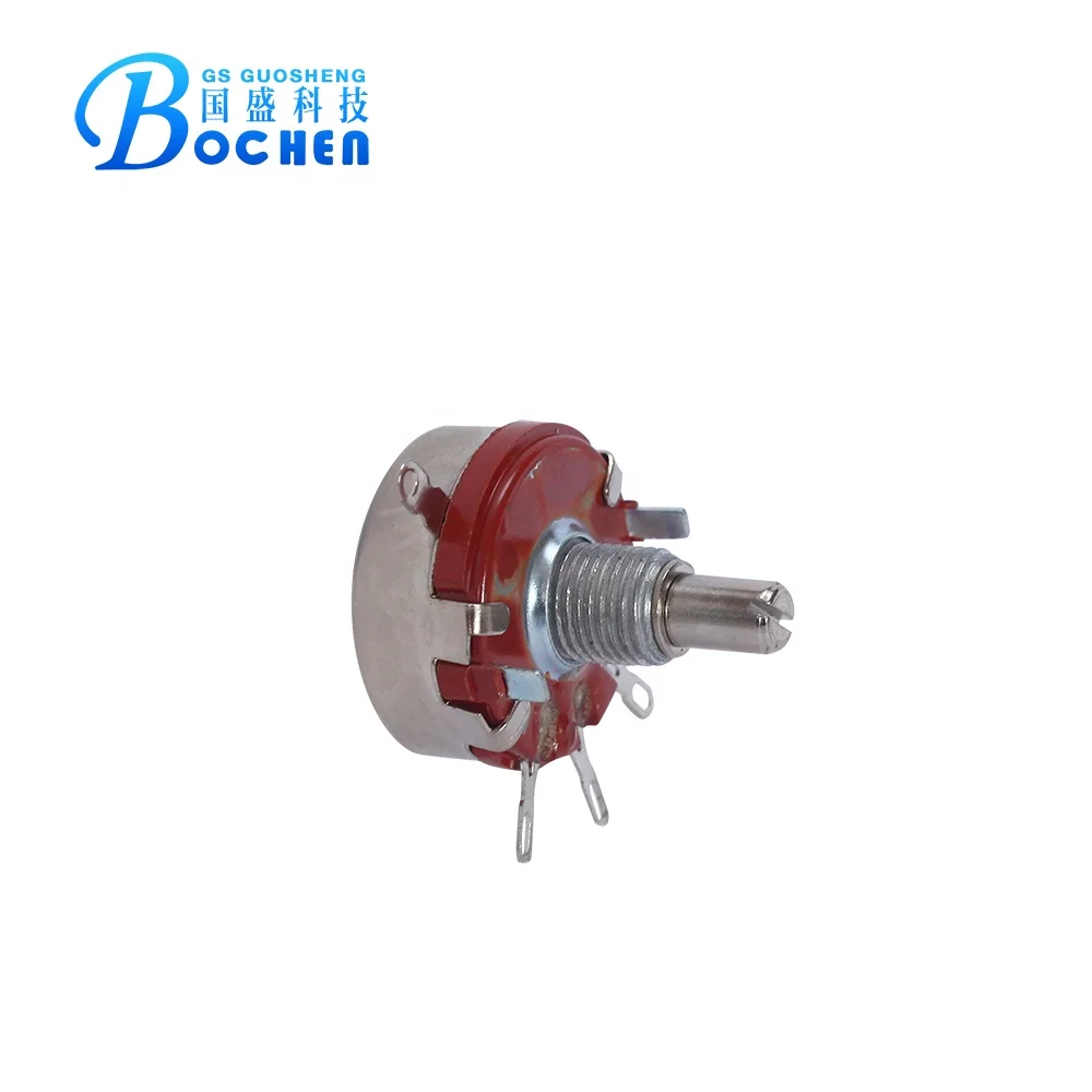 Bochen carbon Rotary potentiometer WTH118 datasheet singleturn potentiometer