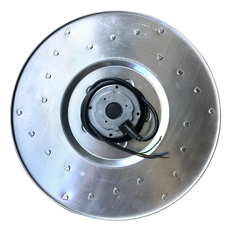 Centrifugal fan backward for Rectangular inline Radial fan