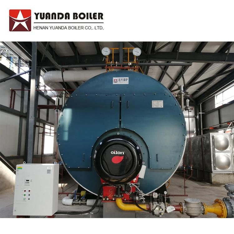 WNS1.5-1.25-Y(Q) Factory price 1500kg/hr 1.5 ton lpg natural gas lng diesel steam boiler