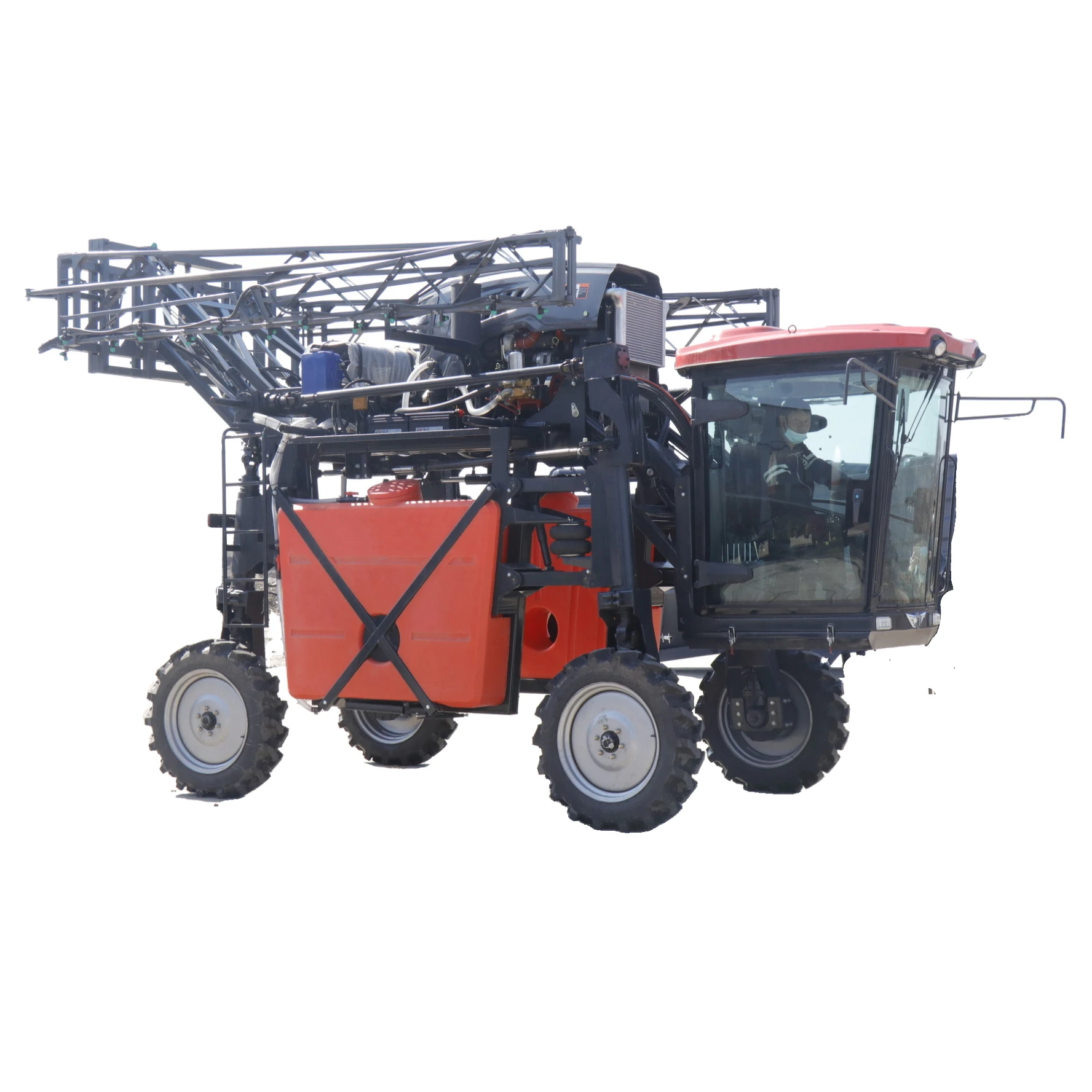 Sell-Propelled Sprayer Agricultural Fertilizer Agricultural Chemicals Spraying System Tractor Pulled Machine 1500L Tank Volume